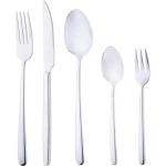 WOLFF Faqueiro de Aço Inox Viena 30 Peças - Mesa Posta - Itens Para Casa - Utensílios de Cozinha - Enxoval - Casamento - Decoração