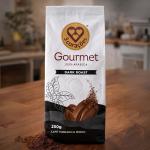 3 Coraç es Café Torrado e Moído Gourmet Dark Roast, 250G