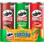 Salgadinho Batata Frita Pringles Tripack Festa do Futebol 322g Frete Grátis