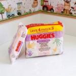 Lenços Umedecidos Huggies Rosto e Corpo Limpeza 4 x 48 Un