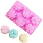 Forma Molde Floral Silicone