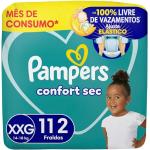 Fralda Pampers Confort Sec XXG com 112 Unidades