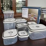 Electrolux Kit 8 Potes Herméticos de Plástico Retangulares
