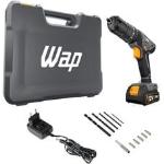 WAP Parafusadeira Furadeira de Impacto à Bateria 3/8" 12V WF 12K4.2 com 18 Níveis de Torque e Kit Acessórios e Maleta