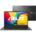 Notebook ASUS Vivobook Go 15 E1504FA AMD Ryzen 5 7520U 16GB Ram 512GB SSD Linux KeepOS Tela 15,6 LED FHD Black - NJ1288