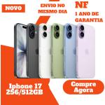 iPhone 17 256GB 8GB 6,3 Novo Original Nota Fiscal