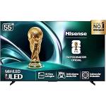 Hisense Smart TV 4K 55" Polegadas 55U7QG Mini LED 144Hz com Dolby Vision IQ HDR10+ Adaptative Dolby Vision IQ Dolby G por R$ 2.808,18 à vista! Por Pix