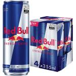 Pack de 4 Latas Red Bull Energético, Energy Drink, 355 ml