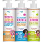 Kit Infantil Widi Care Jubinha Shampoo Condicionador Creme de Pentear Levinho 300ml Frete Grátis
