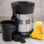 MONDIAL Extrator de Sucos Turbo Premium Preto/Inox, 250W, Bivolt - E-10