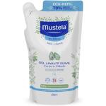 Gel Lavante Suave Mustela Bebê com Abacate Orgânico, 400ml - Refil