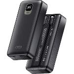 POWER BANK BASIKE 20000MAH, USB-A(até 22.5W)+USB-C(até PD20W), com 2 Cabos Integrados (USB-C, Lightning) por R$ 104,95 à vista! Por Pix