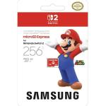Nintendo, Cartão Samsung microSD Express, 256 GB, Cartão de Memória, Nintendo Switch 2 por R$378,00