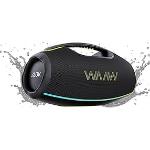 Waaw By Alok Caixa De Som Hyperboom 1000 Bluetooth, À Prova D'água, Até 12h De Autonomia, Tecnologia Tws, 180w Rms