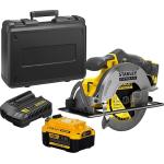 Stanley Serra Circular 185mm, Ferramenta para Cortes Precisos em Madeira, Acompanha Bateria Carregador Bivolt e Maleta, Modelo SBC550M1K, 20V por R$ 1.090,57 10x sem juros!