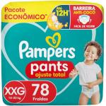 Fralda Pampers Pants Ajuste Total XXG com 78