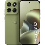 Smartphone Motorola Moto G67 5G - 256GB 12GB (4GB RAM + 8GB RAM Boost) camera 50MP Sony Lytia 600, tela 1.5K extreme Amoled 120hz, ultrarresistente - Verde Claro por R$ 1.175,20 à vista no Pix! | Utilize o cupom: SMART10