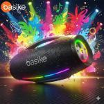 Basike Caixa de Som Boombox Plus Bluetooth 200w por R$666,60 | Com cupom de R$100 OFF da Shopee