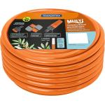 Mangueira Super Flex Tramontina Com Engates Rosqueados E Esguicho Em Pvc Laranja 30 M por R$ 104,72 à vista no Pix!