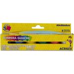 Guache 6 Cores 15ml - Acrilex