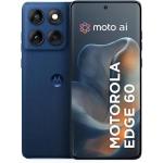 Smartphone Motorola Edge 60 5G - 512GB 24GB (12GB RAM+12GB Ram Boost) Tela Quad-Curve moto AI 50MP Sony Camera ultrarresistencia militar IP68 + IP69 - Azul Marinho