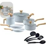 Jogo De Panelas Pratic Cook Grafite Indução Mimo Style Cerâmica 10 Peças