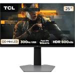 Monitor Gamer, TCL, 25 Polegadas, QD-Mini LED, 300Hz, 1ms (GtG), Freesync, HDR 600 nits, 25G64
