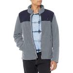 Tommy Hilfiger Jaqueta masculina clássica de lã polar com zíper frontal Azul-marinhocinza claro P por R$ 286,35 à vista! Por Pix