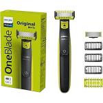 Philips OneBlade Barbeador e Aparador para Rosto & Corpo: Raspa Apara e Contorna | Tecnologia de Proteção Dupla | Par por R$ 199,00 à vista! Por Pix