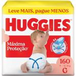 Fralda Huggies Supreme Care G com 160
