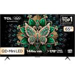 Smart TV TCL 65 Polegadas QLED Mini LED 4K C6K WiFi Bluetooth Google TV 4 HDMI 144Hz HDR10 65C6K