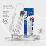 CLAMPER iCLAMPER Energia 5 - 5 Tomadas com Proteção Contra Surtos e Cabo de 1 Metro