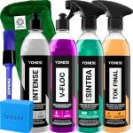 Kit Limpeza Automotiva Completa Shampoo V-floc Revitalizador Intense Cera Tok Final Limpador Sintra Fast Pano Vonixx Frete Grátis |