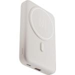 Geonav Power Bank, Carregador Portátil Universal por Indução 10.000mAh, Carregamento rápido , Suporte Dobrável, Compatível com MagSafe PB10MAGOW Off White