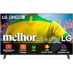 Smart TV 4K 65 LG QNED73 Portal de Games Processador AI 7 Ger8 4K Super Upscaling Google Cast Integrado Controle AI Magic WebOS 25 Modo Esportes Alerta de Esportes