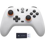 Controlador sem fio GameSir Nova Lite 2.4g para PC com Windows, iPhone, Android, Switch e Steam Deck, Controle Bluetooth Gamepad com gatilho de efeito Hall, Turbo, vibração Rumble(Nova Lite(Branco)) por R$ 199,99 6x sem juros!