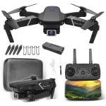 Drone E88 com Câmera 1080P HD / 4K FPV Wi-Fi Bolsa de Transporte