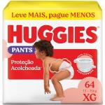 Fralda Huggies Supreme Care Roupinha XG com 64