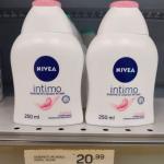 NIVEA Sabonete Líquido Íntimo Suave 250ml