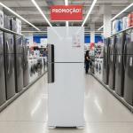 Geladeira/Refrigerador Consul Smart Frost Free Duplex Branca 377L CRM44MBANA