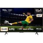 Smart TV 50 TCL 4K UHD QLED 50P7K Google TV AiPQ Google Assistente 3 HDMI