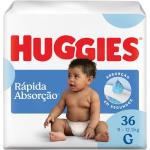 Fralda Huggies Tripla Proteção G com 36 Unidades