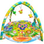 Tapete De Atividades Infantil Com Móbile Acolchoado, Arcos Fléxiveis E Brinquedos De Pendurar por R$ 92,87 3x sem juros! | Aplique o cupom de 5% OFF; da página!