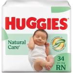 Fralda Premium Huggies Natural Care RN com 34