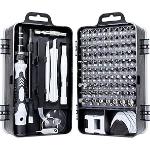 Conjunto De Chaves De Fenda De Precisão 115 Em 1 Kit De Ferramentas De Reparo Com Kit De Driver Magnético, Conjunto De Chaves De Fenda De Precisão Eletrônica Com Bolsa Portátil Para Computador De Reparo, Telefone Smartphone, Pc, Iphone, Tablets