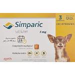 Zoetis Simparic 5mg para cães por R$ 100,00 à vista! Por Pix