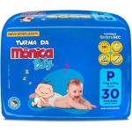 Fralda Turma da Mônica Baby Jumbo P 30 Unidades