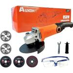Esmerilhadeira Angular 850W 220V - 4.1/2" (115mm) para Corte e Desbaste com Lixadeira, 6 Velocidades Ajustáveis até 11000 RPM, Ferramenta Elétrica Profissional para Metal, Concreto e Madeira por R$ 153,89 5x sem juros!