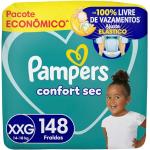 Fralda Pampers Confort Sec XXG 148 Unidades