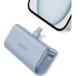 Anker Carregador Portátil, Nano Power Bank 5.000mAh com Cabo USB-C Integrado, Carregamento Rápido de até 22,5W, Compatível com iPhone 17/16/15, Samsung Galaxy S22/S23, iPad Pro/Air, AirPods e Mais